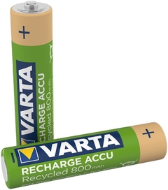 Pilas AAA Varta Eco Recicladas 800 Mah Alto Consumo - comprar online