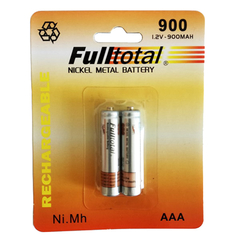 2 Pilas Aaa Full Total 900 Mah Recargable para varios usos