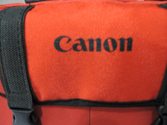 Bolso Canon Sr ROJO P/T6s T6i T7 T7i T5i T3i Eos Rebel