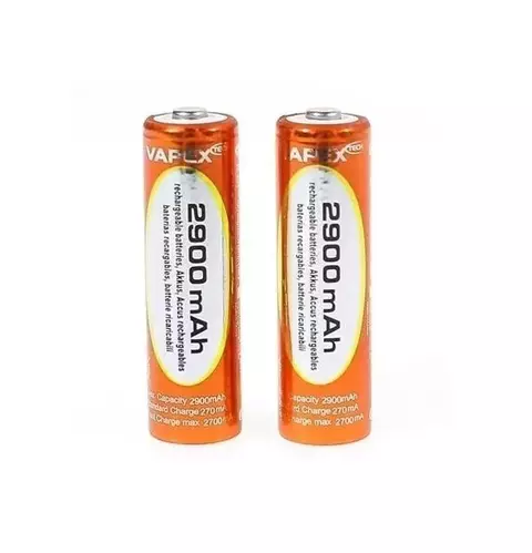 2 Pilas Aa 2900 Mah Vapex Alto Rendimiento P/ Camaras Digitales