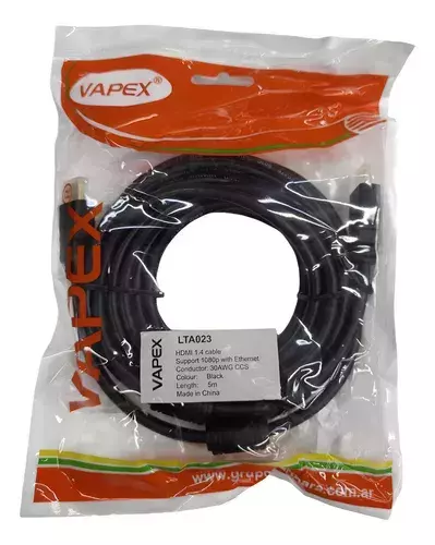Cable Hdmi A Hdmi 10 Mts Dorados Full Hd 1080