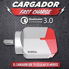 Cargador Soul Fast Charge con Ficha Tipo C - tienda online