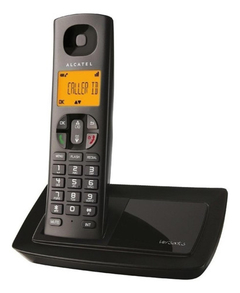 Teléfono inalámbrico Alcatel Versatis E100 negro