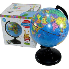 Globo Terraqueo 14 Cm Ø Base Plastico 147W - comprar online