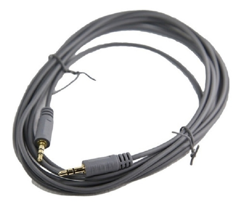 Cable Audio Estereo 3 mts Mini Plug 3.5 mm a 3.5mm MACHO a MACHO