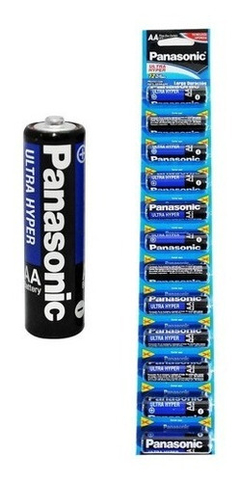 24 X Aa Panasonic Ultra Hyper Carbon Zinc blister cerrado