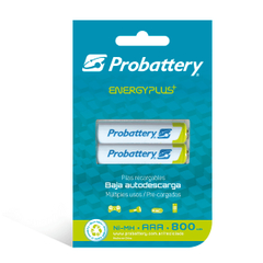 2 Pilas Aa Baja Autodescarga Probattery 2100mah