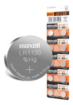 10 Pilas Maxell Lr1130 AG10 189 LR54 Alcalinas para luces juguetes calculadora en internet