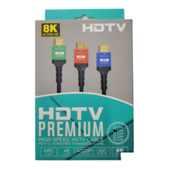 CABLE HDMI HDTV 2.1 8K 60HZ 4K 120HZ X 1.5 MTS