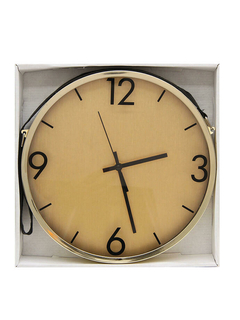 Reloj De Pared Vgo 30CM Dorado Analogico Decorativo RL27008 - bgdigital