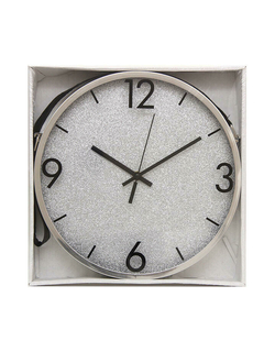 Reloj De Pared Vgo Plateado Analogico Decorativo Vgo Rl27013 - comprar online