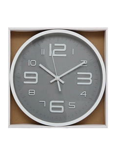 Reloj De Pared Plastico Decorativo Blanco 30 Cm De Diametro RL3012 - tienda online