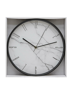 Reloj De Pared Simil Marmol Diametro 30cm Diseño Vgo - comprar online