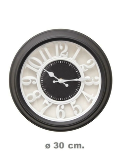 Reloj De Pared Decorativo 30cm Diametro RL81902
