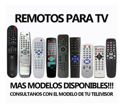 CONTROLES REMOTOS PARA TV TODAS LAS MARCAS