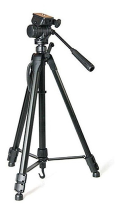 TRIPODE PROFESIONAL WEIFENG WT-3717 CABEZAL FLUIDO PARA VIDEO Y CAMARAS