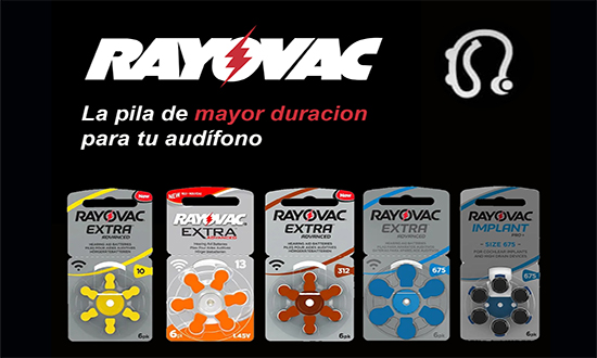 Pilas Auditivas RAYOVAC