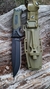 Cuchillo táctico combate y supervivencia BGOK STRONGARM MOLLE verde