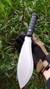 cuchillo machete de mano corta cañas kukri