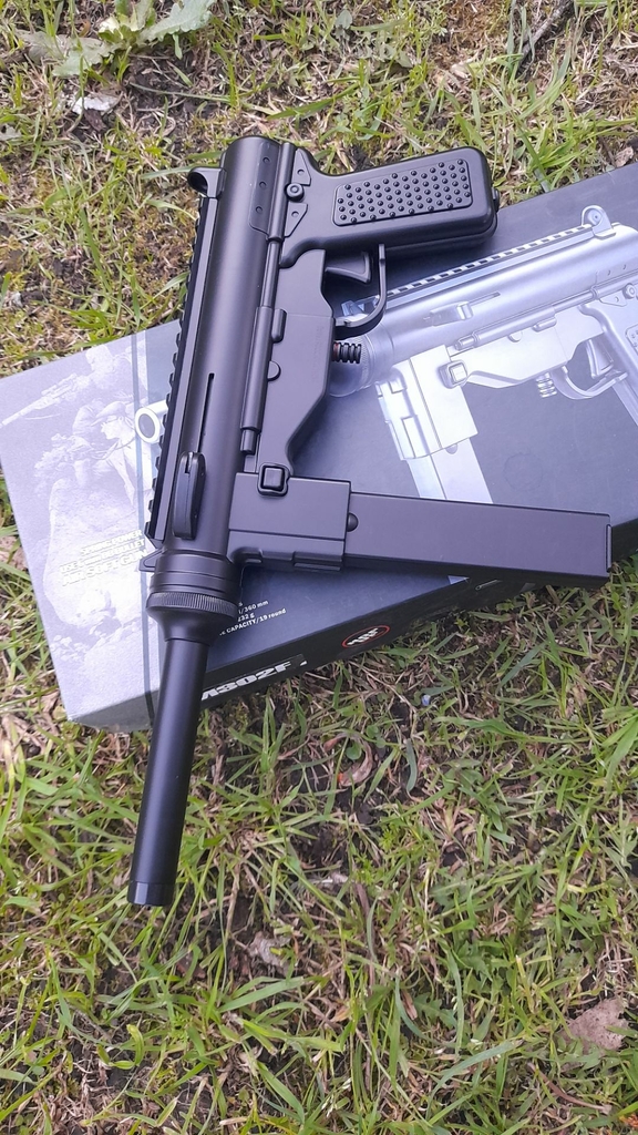 Pistola Airsoft Double Eagle Vz61 6mm Resorte Balines - Reborn