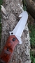 navaja cuchillo plegable de caza con funda exelente calidad en internet