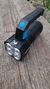 Linterna CON FALLA .LED de mano recargable por USB, reflector4 LEDS resistente al agua, para Camping, pesca nocturna, senderismo - Filos Patrios