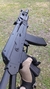 Imagen de fusil AK 74U de airsoft réplica 6MM Replica Resorte Laser Linterna dispara 6 Mm AK-47 a balines escala real