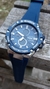 reloj analógico digital deportivo G shock protection azul