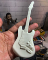 Ref.6062-Guitarra pronta em resina já com prime pronta para receber pinturas