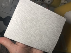 Textura de silicone efeito couro placa com 10cm X 11.5cm - Nanda Regina