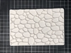 Textura de silicone efeito pedra 11cm X 14cm