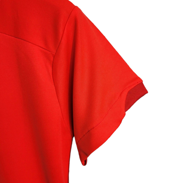 Camisa Internacional I 23/24 Torcedor Adidas Feminina - Vermelha