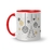 Caneca Natalina / Natal - Feliz Natal Dourada - comprar online