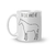 Caneca Cerâmica Profissões Medicina Veterinária Cavalo 325ml