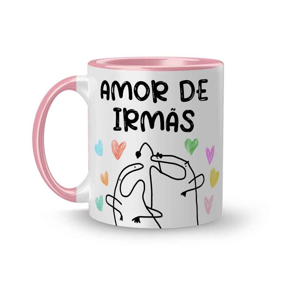 Caneca Amor de Irmãos Divertida