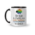 Caneca Cerâmica Pride Eu Sou a Ovelha Colorida da Família 325ml