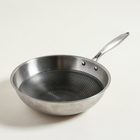 WOK DE ACERO C/ ANTIADHERENTE 34 CM