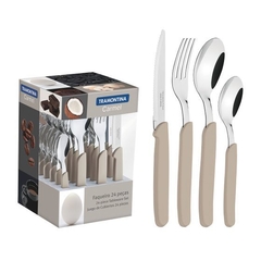 Set de cubiertos carmel Tramontina x24 - comprar online