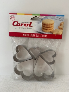 Molde para galletitas x 5