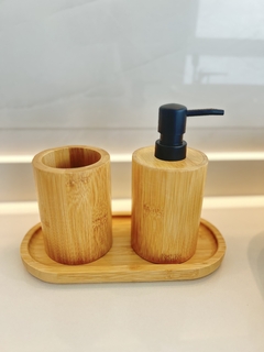 Vaso cilindrico bamboo