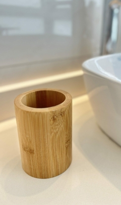 Vaso cilindrico bamboo - comprar online