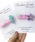 Hair clips acqua fundo do mar