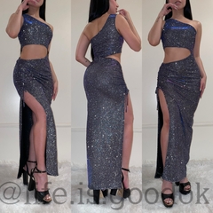 Vestido Ibiza Glitter Tornasolado