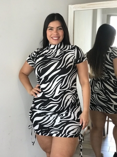 vestido frunce en internet