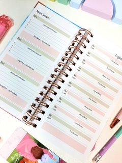 Planner 2025 Self Love tamanho Slim