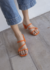 Sandalias altas Naranja - comprar online