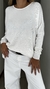 Remeron NOE tejido en hilo de algodon blanco - comprar online