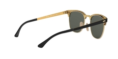 Rayban RB3716 187/58 CLUBMASTER METAL BLACK ON ARISTA POLARIZADO en internet