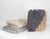 Imagen de Manta Pie de Cama tejido, marca LA BASTILLA® | Modelo Inverness Gris Perla