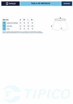 Boxer de jersey con botón Art 618 - comprar online